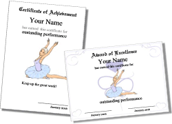 25+ Ballet Certificate Templates