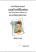 joker certificates