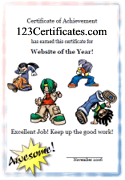 award certificate for kids