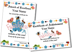 Cute Certificates to Print Online