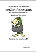 mighty ducks award certificate