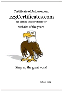eagles award template