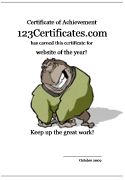 gorillas certificate printable