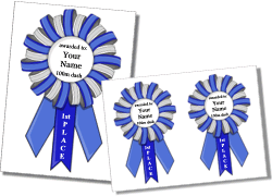 ribbon award template