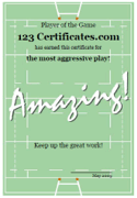 rugby award template