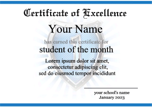 certificate, shield, #1