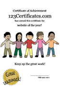printable teamwork certificate for kids