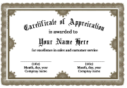certificates templates word