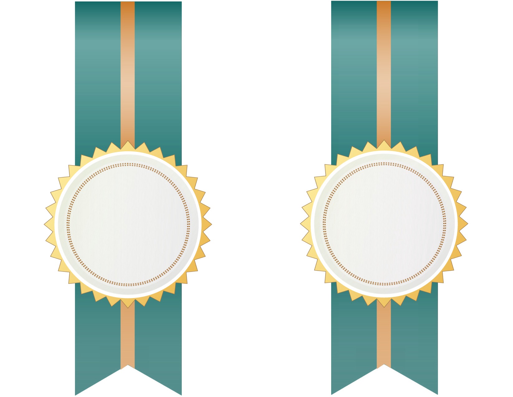 Printable Contest Ribbons or Tournament Ribbons